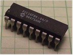 18 pin PIC flash microcontroller