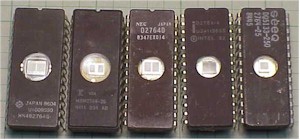2764 EPROMs with the same part number