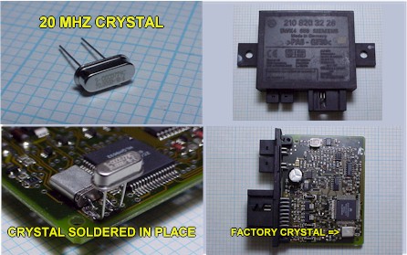 20 MHZ CRYSTAL for Mercedes 210 820 32 26 Module
