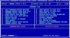 Software command list